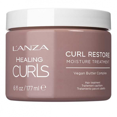 LANZA Curl Restore Moisture Treatment Восстанавливающая маска для кудрявых волос 